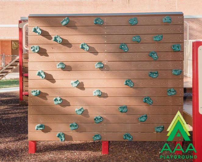 School Age Lateral Rock Wall