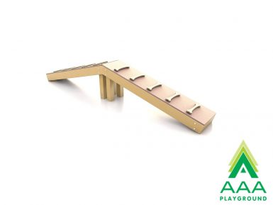 Camel Hump Climber Recycled Plastic Dog Park Play Equipment