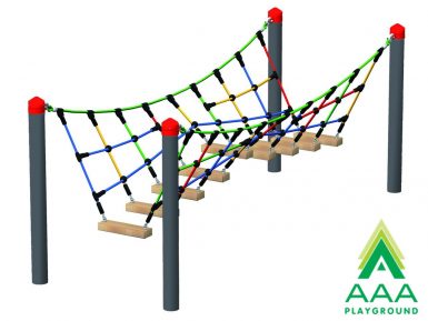 Catwalk Adventure Net Bridge
