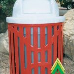 Classic Style Trash Receptacle