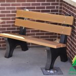 Recycled Plastic Colonial Bench