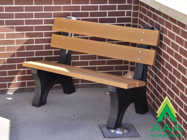 Recycled Plastic Colonial Bench