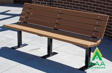 Recycled Plastic Contour Bench