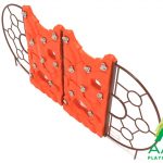 Two Panel Cliff Craggy Climber