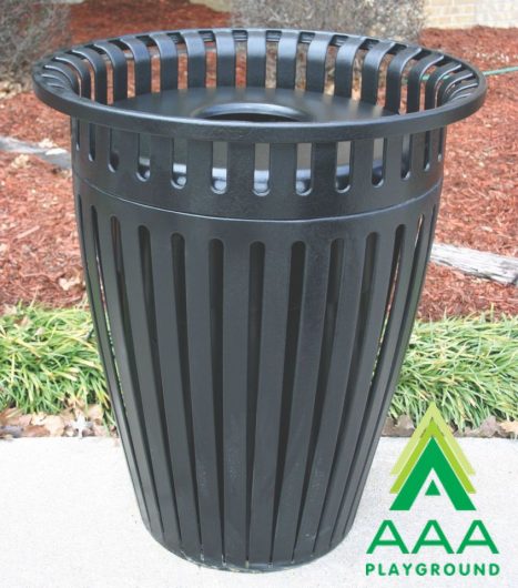 Crown Style Trash Receptacle