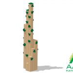 Flagstaff Recycled Plastic Vertical Climber