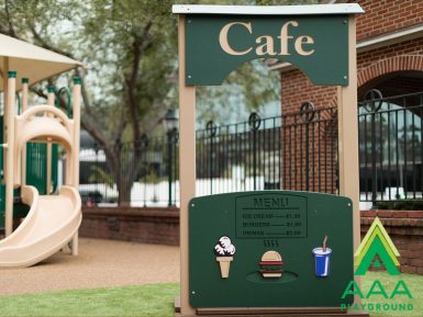 Cafe Stand with Menu
