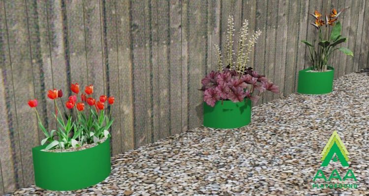 Half Moon Planter
