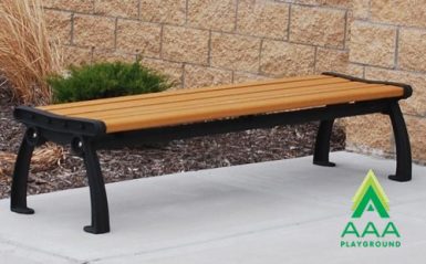 Recycled Plastic Heritage Backless Bench