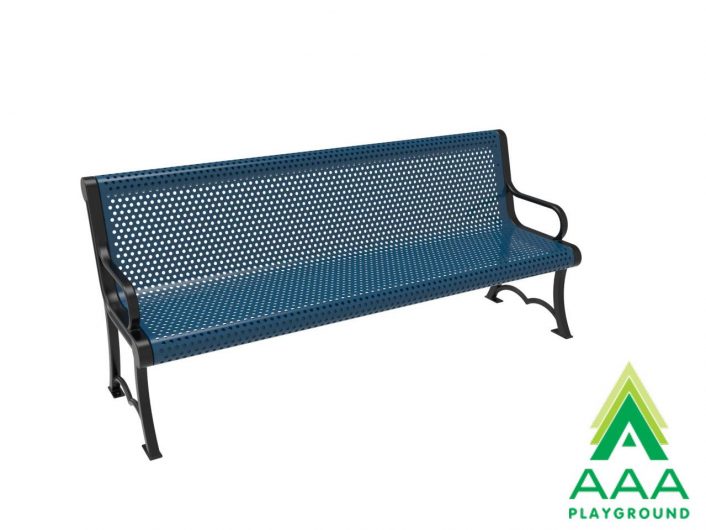 AAA Playground Honeycomb Steel Keystone Bench
