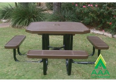 AAA Playground Honeycomb Steel Portable Frame Octagon Table