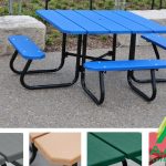 Hybrid Square Outdoor Table