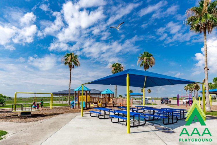 Rectangular Shade Shelter with 12 feet high Entrance Height