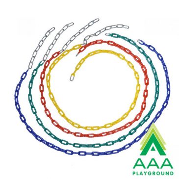 Individual PVC Coated Metal Swing Set Chain - 80 inches