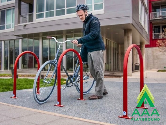 Inverted U Style Bike Rack