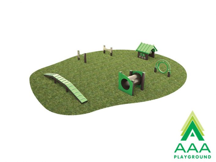 Master Companion Recycled Plastic Dog Park Play Equipment