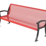Modern Casino Style Park Bench