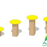 Recycled Plastic Stepping Stool