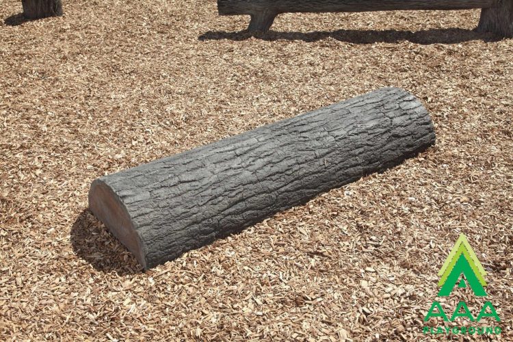 AAA Playground Half Log Balance Beam