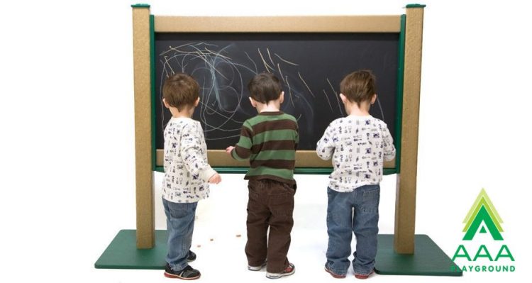 4 Feet Long Outdoor Magnetic Chalkboard