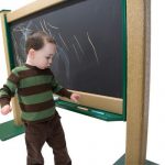 4 Feet Long Outdoor Magnetic Chalkboard