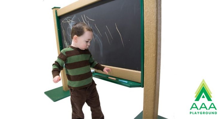 4 Feet Long Outdoor Magnetic Chalkboard