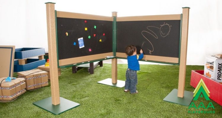 Double Outdoor Magnetic Chalkboard