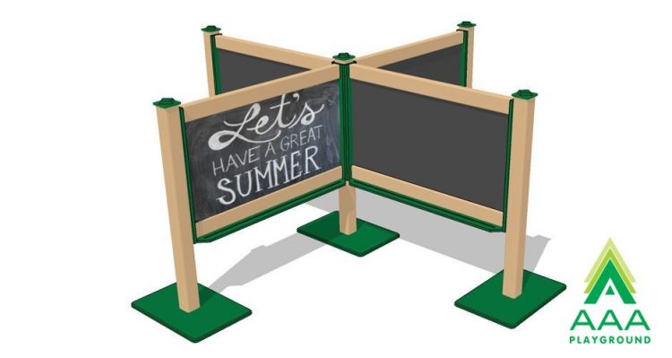 Quadra Outdoor Magnetic Chalkboard