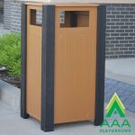 Recycled Plastic Ridgeview Receptacle