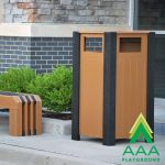 Recycled Plastic Ridgeview Receptacle