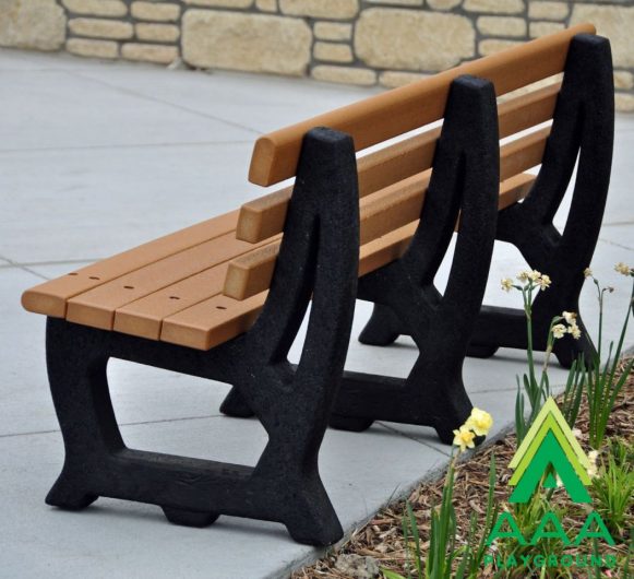 Recycled Plastic Brooklyn Bench