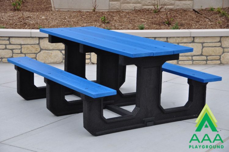 Recycled Plastic Park Place Picnic Table