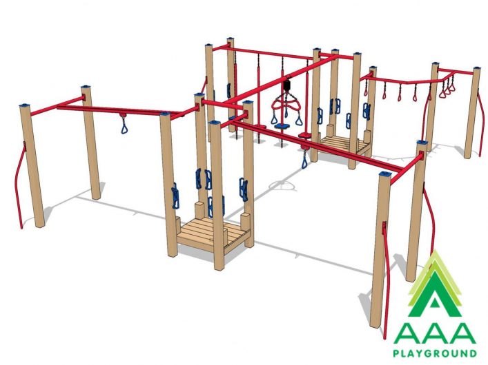 Pioneer Recycled Playground Fitness Course