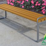 Plaza Bench Without Back
