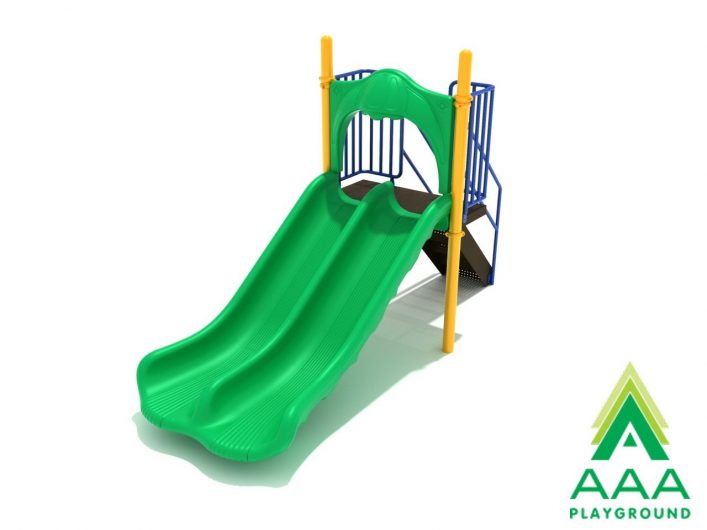 4-feet Double Free Standing Slide