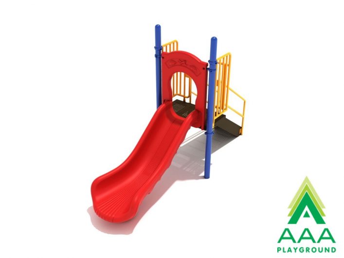 3-feet Straight Single Piece Free Standing Slide