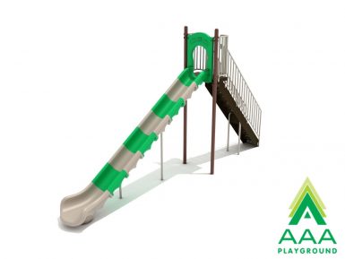 8-foot Straight Sectional Free Standing Slide