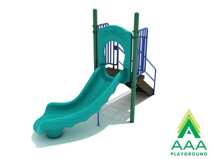 3-feet Right Turn Free Standing Slide