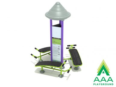 Triple Royal Sit Up Bench