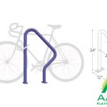 R Style Bike Rack