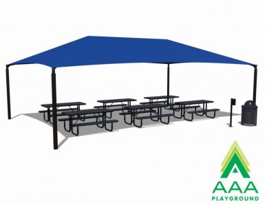 Outdoor Social Distancing Environment: Table Package