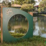 Jump Thru Panel Recycled Plastic Dog Park Play Equipment