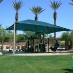 Rectangular Shade Shelter with 8 feet high Entrance Height