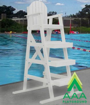 Recycled Plastic Lifeguard Chair