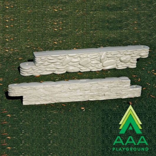 Reversible Stone Landscape Timber with Spike