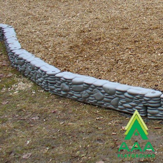 Reversible Stone Landscape Timber with Spike