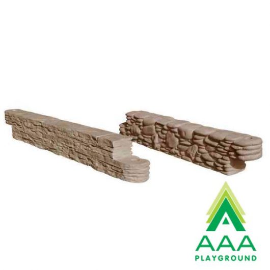 Reversible Stone Landscape Timber with Spike