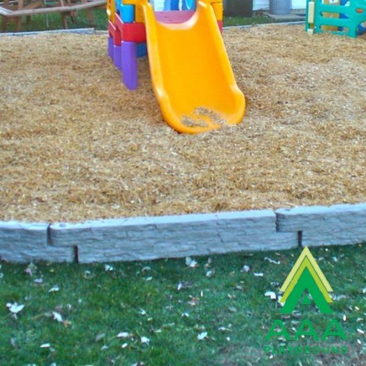 Reversible Stone Landscape Timber with Spike