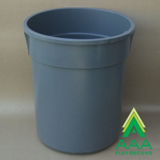 Rigid Plastic Liner for Trash Receptacles