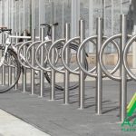 Ring and Post Style Bike Rack